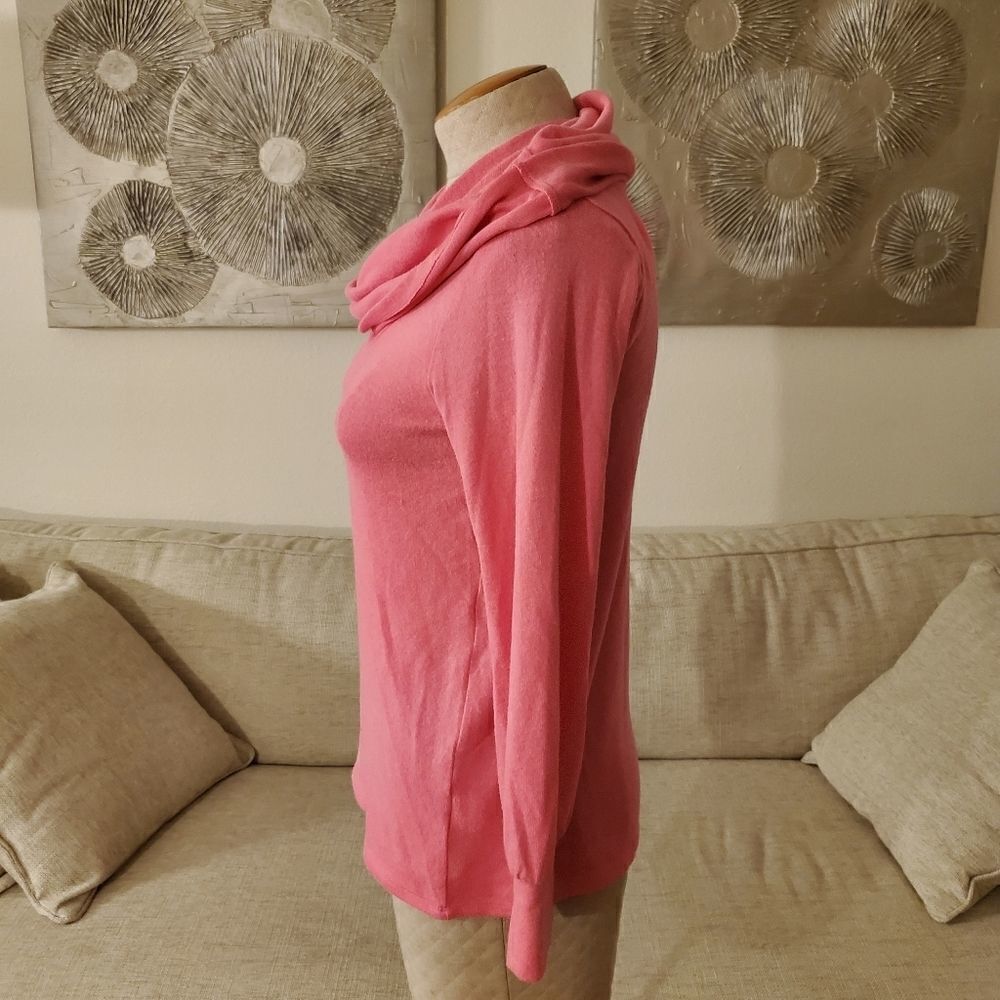 Gibson Cozy Fleece Convertible Neck Sweatshirt - Picture 6 of 9